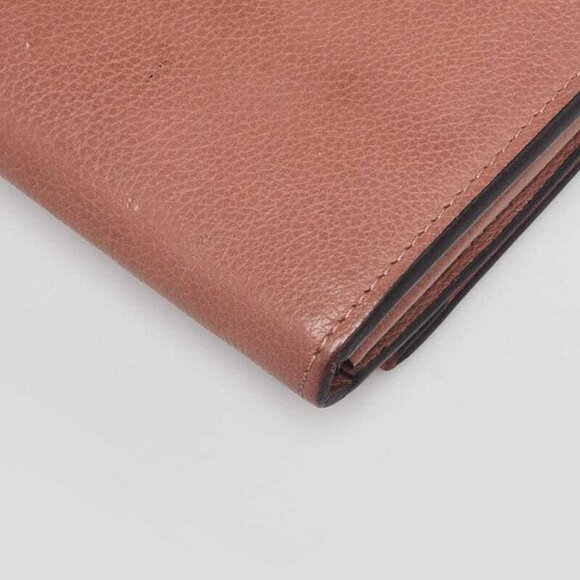 Louis Vuitton Brown/Pink Taurillon Leather Capucines Wallet - Picture 3 of 10